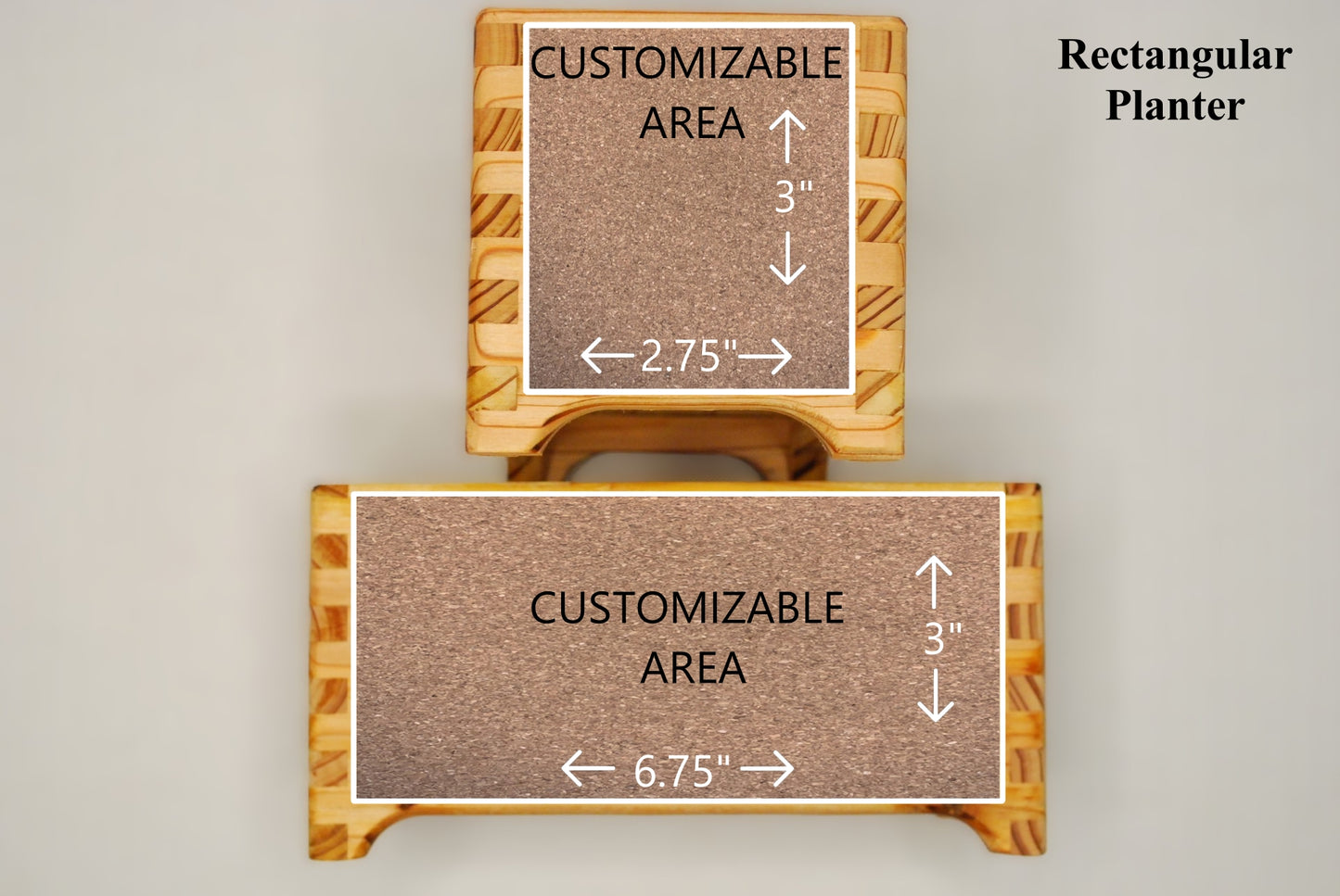 Small Rectangular Planter